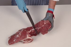 Leg – dice and meaty bones Meat Cut Spec Step 7